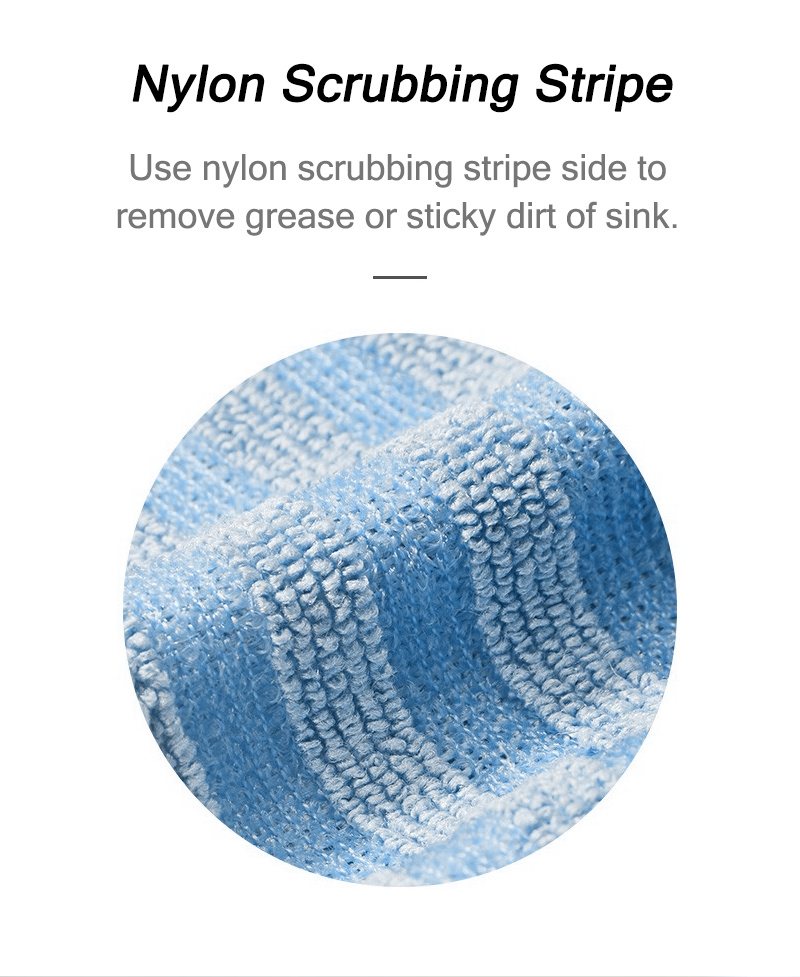 Multi-purpose Nylon Scrub 2-in-1-2